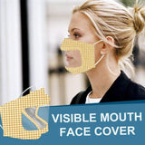 4-Pack: Reusable Anti Dust Unisex Smile Mouth Face Mask