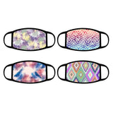 4-Pack: Reusable Cotton Face Mask