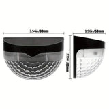 4-Pack: Solar Fence Lights Solar Deck Lights