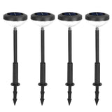 4-Pack: Solar Pathway Color Changing Garden Light