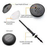4-Pack: Solar Pathway Color Changing Garden Light