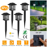 4-Pack: Solar Pathway Lights