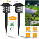 4-Pack: Solar Pathway Lights