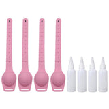 4-Pack: Travel Silicone Hand Sanitizer Bracelet
