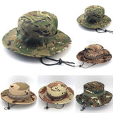 4-Pack: Unisex Camouflage Sun Hat for Outdoors