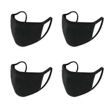 4-Pack: Washable & Reusable 2-Ply Cotton Fabric Reversible Face Mask