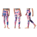 4-Pack: Women's High Waisted Ultra Soft Tie Dye Leggings