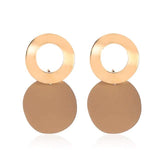 4-Pairs: Women's Holiday Chrome Geometric Ball Earrings