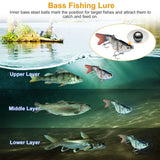 4-Piece: 6 Segment Multi Jointed Lifelike Fish Lures