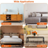4-Piece: Adjustable Bed Riser with Screw Clamp