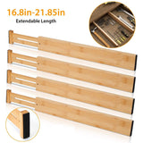 4-Piece: Adjustable Drawer Divider