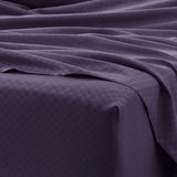 4-Piece: Checkered Embossed Sheet Set