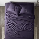 4-Piece: Chevron Embossed Sheet Set