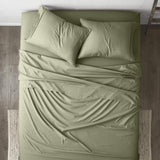 4-Piece: Chevron Embossed Sheet Set
