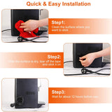 4-Piece: Cord Organizers Self-Adhesive Appliances Cord Holder