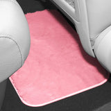 4-Piece: Doe16 Faux Rabbit Fur Non-Slip Floor Mat Set