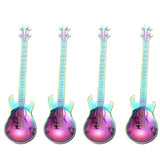 4-Piece: Guitar-Shaped Spoon Set
