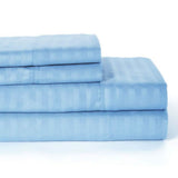4-Piece: Lux Decor Collection Stripe Sheet Set