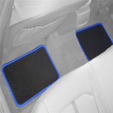 4-Piece: Mod Non-Slip Carpet Floor Mat Set