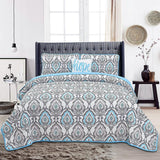 4-Piece: Reversible Quilt Set - Assorted Styles