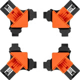 4-Piece Set: Precision 90 Degree Angle Clamps for Woodworking