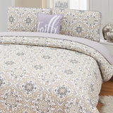 4-Piece Set: Printed Pattern Quilt Set