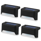 4-Piece: Solar Powered LED Step Lights