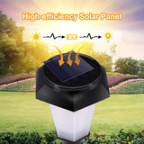 4-Piece: Solar Torch Outdoor Light with Flickering Flame