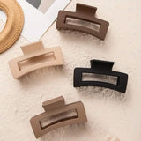 4-Piece: Solid Color Hairpin Clip