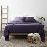 4-Piece Striped Embossed Sheet Set