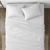 4-Piece Striped Embossed Sheet Set