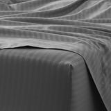 4-Piece Striped Embossed Sheet Set