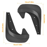 4-Piece: Universal Fit Car Mudguard Flaps