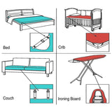 4-Pieces: Adjustable Bed Sheet Fasteners