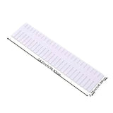 4-Pieces: Adjustable Grid Drawer Dividers
