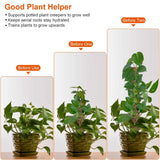 4-Pieces: Coco Coir Extendable Moss Pole for Climbing Plants