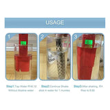 4-Pieces: Portable Alkaline Water Ionizer Stick Hydrogen Mineral Purifier PH Lo V2E4