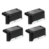 4-Pieces: Solar Powered LED Step Lights
