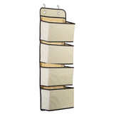 4-Pockets Wall Mount Closet Storage Organizer