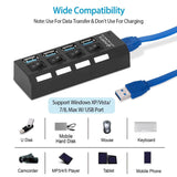 4 Port USB 3.0 Hub High Speed Adapter