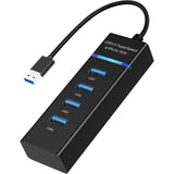 4-Port USB 3.0 USB Splitter with 3ft Extended Cable