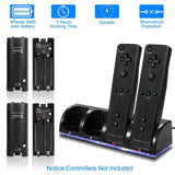 4 Remotes Charging Dock