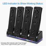 4 Remotes Charging Dock