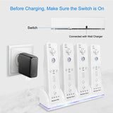 4 Remotes Charging Dock