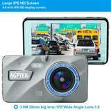 4" Vehicle 1080P Car Dashboard DVR Camera Video Recorder G-Sensor Dash Cam