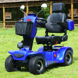 Zvg 4-Wheel Heavy-Duty 48V20AH Electric All-Terrain Mobility Scooter, 500W (SAK93647)