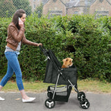 4 Wheels Pet Foldable Stroller