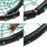 40" Disc Swings Seat Flying Saucer Tree Rope Web Net