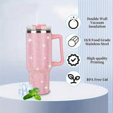 40 Oz Super Sparkly Rhinestone Bling Tumbler
