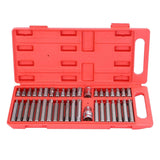 40-Pieces: Socket Bit Set Hex Torx Spine